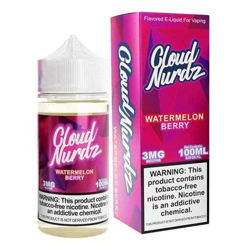 Cloud Nurdz Watermelon Berry E-liquid - (100mL)