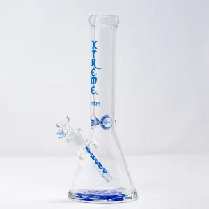 Xtreme 14″ 9mm Bong With Matching Bowl And Stem