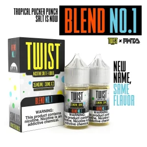 Blend No.1 Nic Salt by Twist E-liquids - ( 2 Pack)