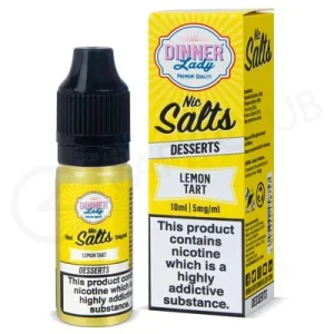 Lemon Tart Nic Salt E-Liquid by Dinner Lady
