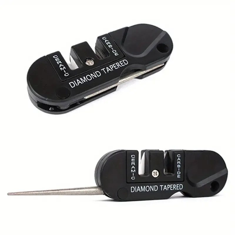 4-in-1 Multifunctional Portable Pocket Knife Sharpener - Image 2