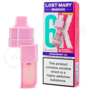 Strawberry Ice Lost Mary BM6000 Refill Pack