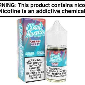 CHERRY BERRY ICED BY CLOUD NURDZ SALT 30ML