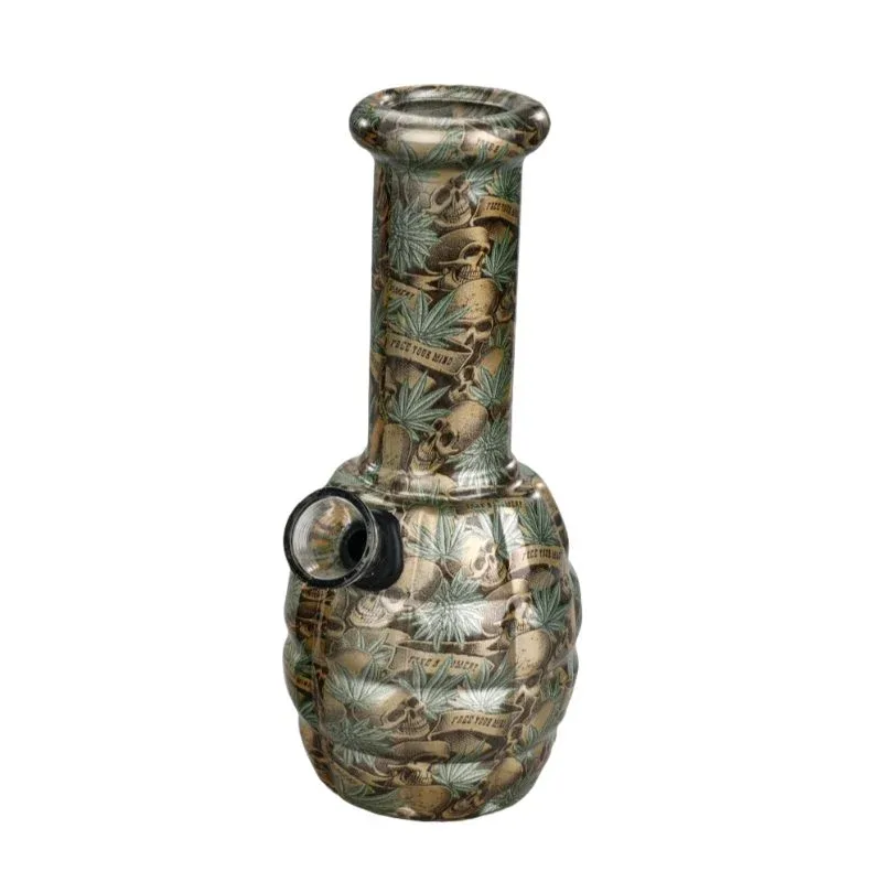 6” PsyMind Art Glass Bong