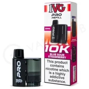Blue Sour Strawberry IVG Pro 12 Refill Pod