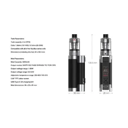 Aspire Zelos 3 Kit - Free UK Delivery - Image 2