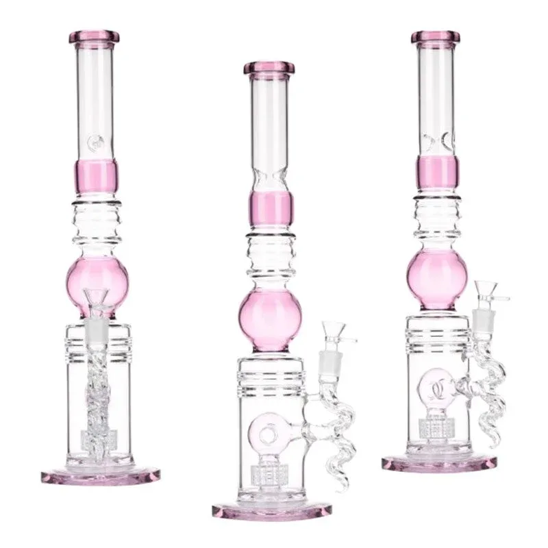 18.5″ Shower Head Percolator Glass Bong