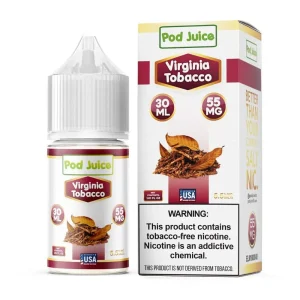 Virginia Tobacco by Pod Juice Salt – 30mL