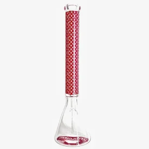 20" 9mm Designer Glow in the Dark Glass Bong