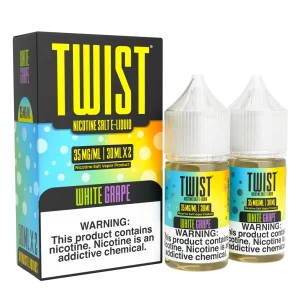 White Grape Salt by Twist E-Liquid – 30mL x 2