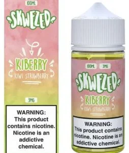 Kiwi Strawberry / Kiberry | Skwezed E Liquid | 100ml (Final Closeout)