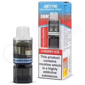 Cherry Ice Juicy Pod Novamax 10K Refill Pack