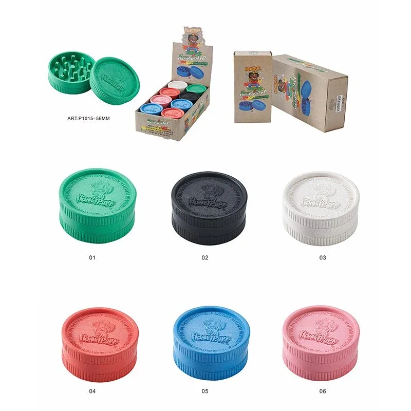 Honey Puff - 56mm 2-Pc Plastic Grinder