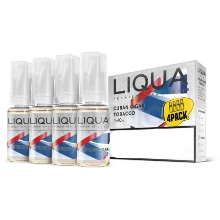 Liqua 10ml 4-Pack Cuban Cigar