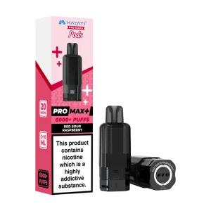 Red Sour Raspberry Hayati Pro Max+ Refill Pack