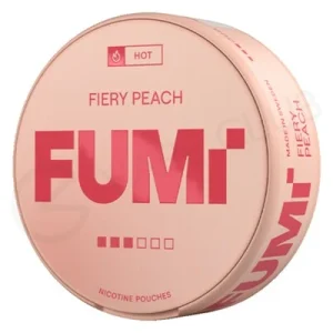 Fumi Fiery Peach Nicotine Pouches