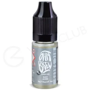 Black Jacked E-liquid by Ohm Brew 50/50 Nic Salts