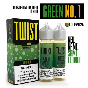 Green No.1 by Twist E-liquids - ( 2 Pack)