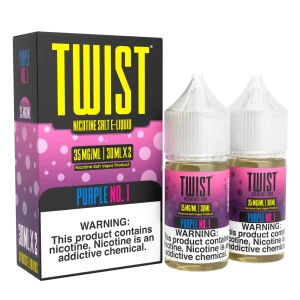 Purple No. 1 Salt by Twist E-Liquid – 30mL x 2