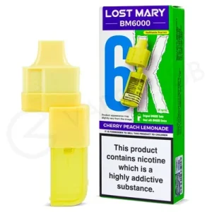 Cherry Peach Lemonade Lost Mary BM6000 Refill Pack