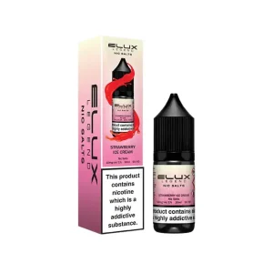 Strawberry Ice Cream Nic Salt By Elux Legend