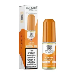 Bar Juice 5000 Cream Tobacco Nic Salt 10ml