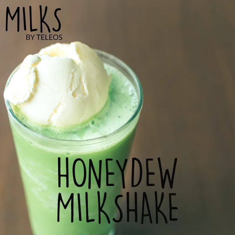 Honeydew Milkshake | Milks By Teleos | 120ml | 6mg (Final closeout) - Image 2