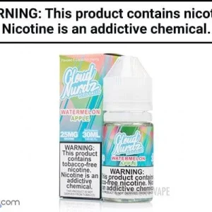 WATERMELON APPLE ICED BY CLOUD NURDZ SALT TFN 30ML