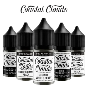 Coastal Clouds Iced Salt E-Liquid – 30mL