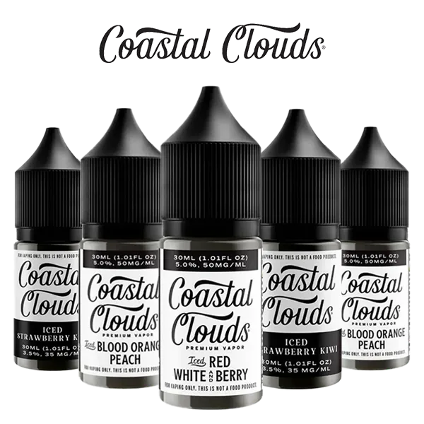 Coastal Clouds Iced Salt E-Liquid – 30mL