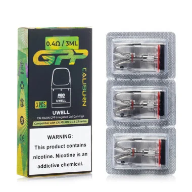 Caliburn GPP Replacement Pod Cartridge (3/PK) | Uwell |Top or Side Refill
