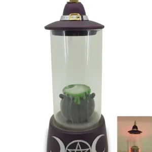 ZenN - Cauldron LED Backflow Incense Burner 4.1x4.1x9.3”