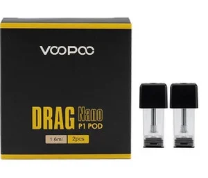 DRAG Nano P1 Replacement Pod (2 pcs) | Voopoo (Final Closeout)