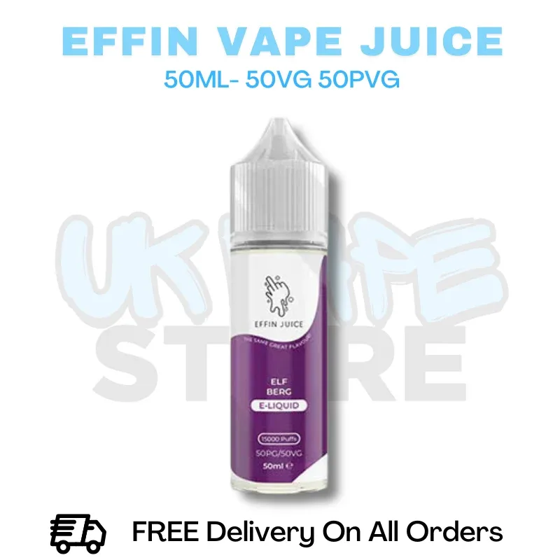 EFF Berg Effin Juice Shortfil 50ML