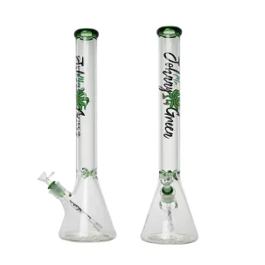Johnny Green - 20″ 9mm Beaker w/ Elephant Joint and Grid Percolator Slide