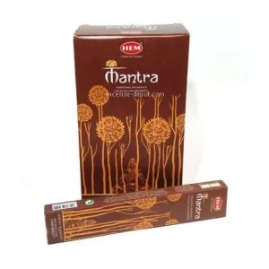 HEM – Mantra masala Premium Hand-Rolled Masala Incense (15g)