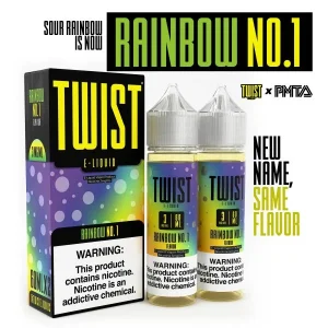 Rainbow No.1 by Twist E-liquids - ( 2 Pack)