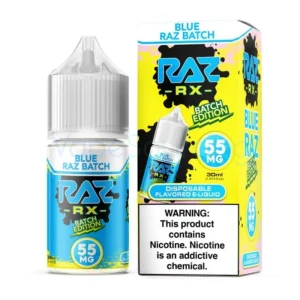 Pod Juice X RAZ RX Blue Raz Batch TFN Salt E-Juice 30ml