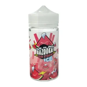ICE Watermelon Sour Straws (Original 200ml) | Bazooka by Kilo | 200ml | 6mg (Final Closeout)