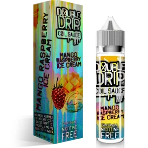 Double Drip Mango Raspberry Ice Cream Coil Sauce Shortfill 50ml