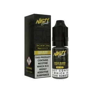 Nasty Juice Nic Salts Gold Blend Tobacco