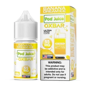 Banana Dream Ice Oxbar Pod Juice Edition Salts 30mL