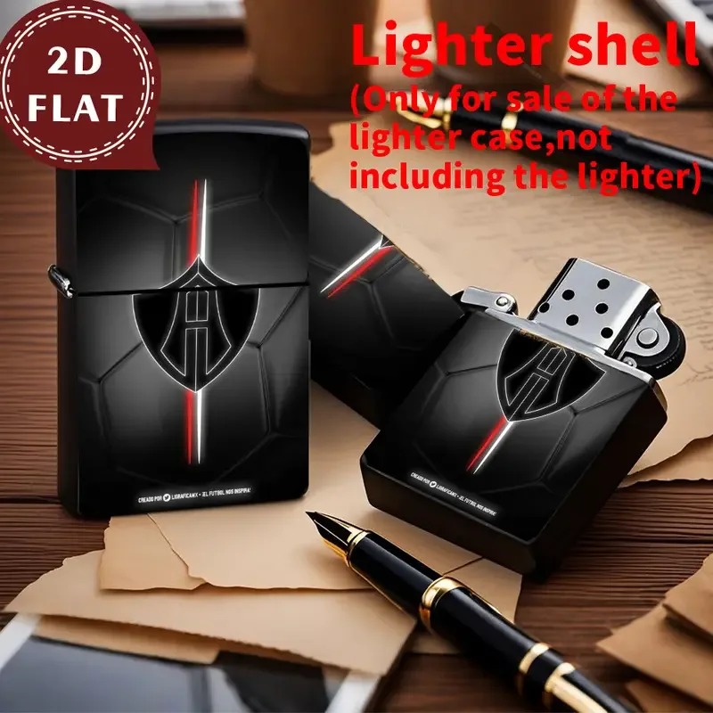 2D Flat Soccer Ball Lighter Shell