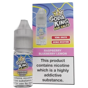 Raspberry Blueberry Lemon By Soda King Bar Salt
