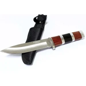 Defender-Xtreme - 10″ Striped Timber Tactical Knife