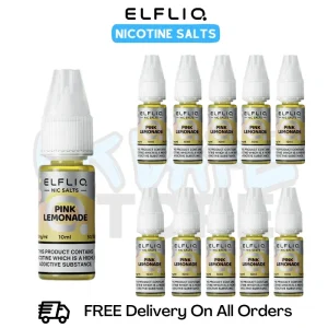 Pink Lemonade ElfLiq Nicotine Salts Box Of 10