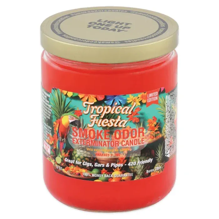 Smoke Odor - 13oz Tropical Fiesta Candle