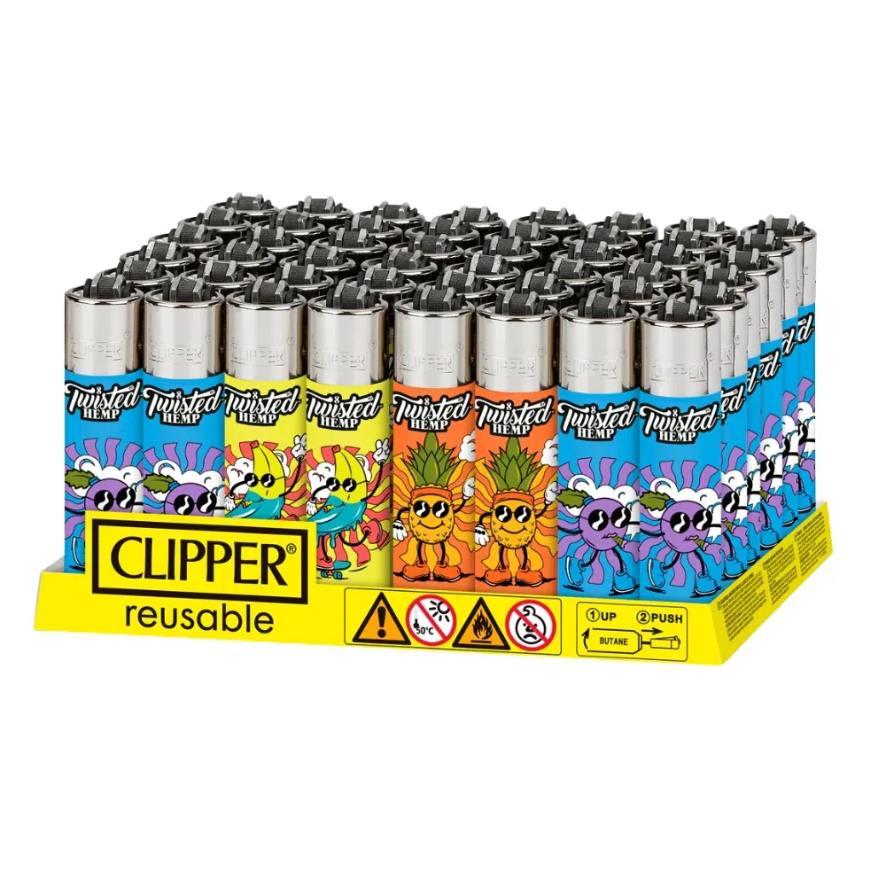 Clipper - Twisted Hemp Characters Lighter