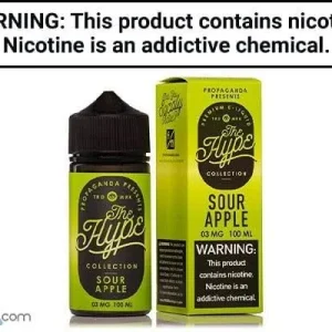 SOUR APPLE BY THE HYPE COLLECTION 100ML