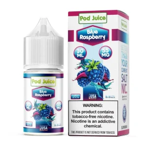 Blue Raspberry by Pod Juice Salt – 30mL